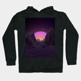 80s Retro Vaporwave Hoodie